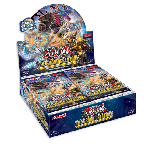 Yu-Gi-Oh! The Grand Creators Booster Box (Pre-Order Price) Battleground Gaming UK Yu-Gi-Oh! The Grand Creators Booster Box (Pre-Order Price) Battleground Gaming UK