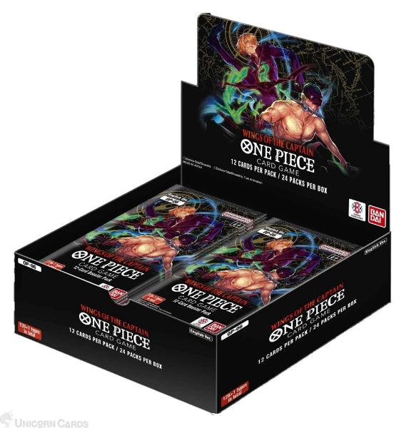 One Piece Card Game - Op06: Wings Of The Captain Booster Display Box ( 2 Max Per Customer)