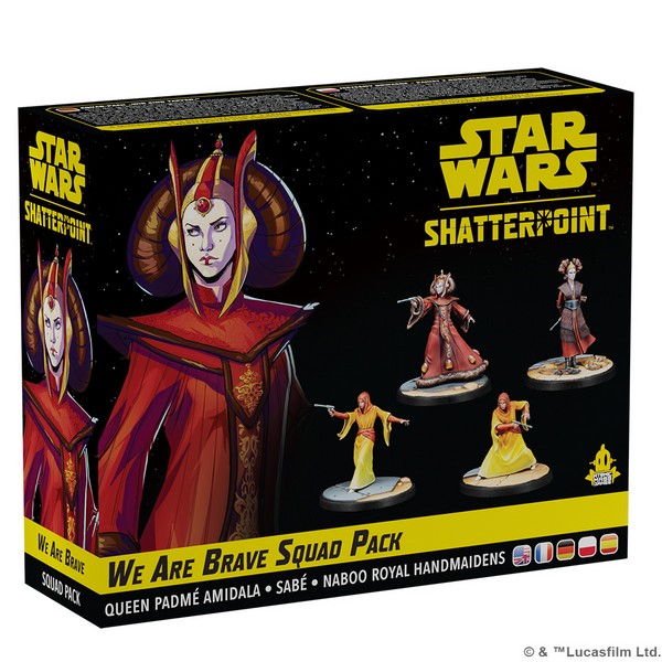 Star Wars Shatterpoint We Are Brave (Padme Amidala) Squad Pack