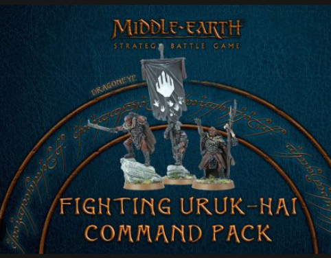 Games Workshop Fighting Uruk-Hai™ Warrior Command Pack