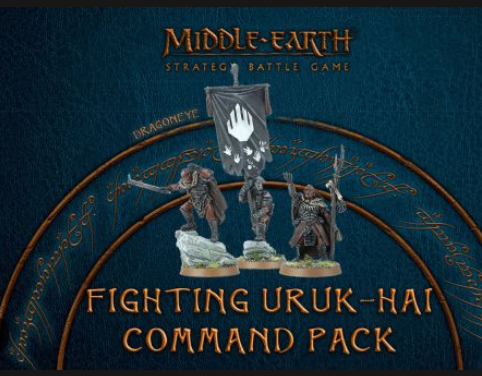 Games Workshop Fighting Uruk-hai™ Warrior Command Pack