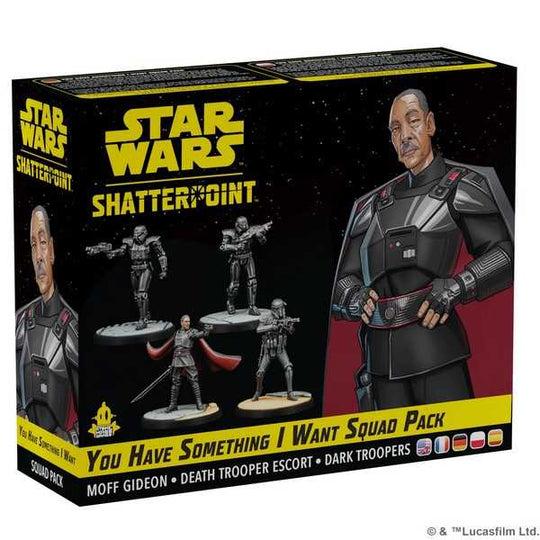 Star Wars: Shatterpoin You Have Something I Want (Moff Gideon Squad Pack)