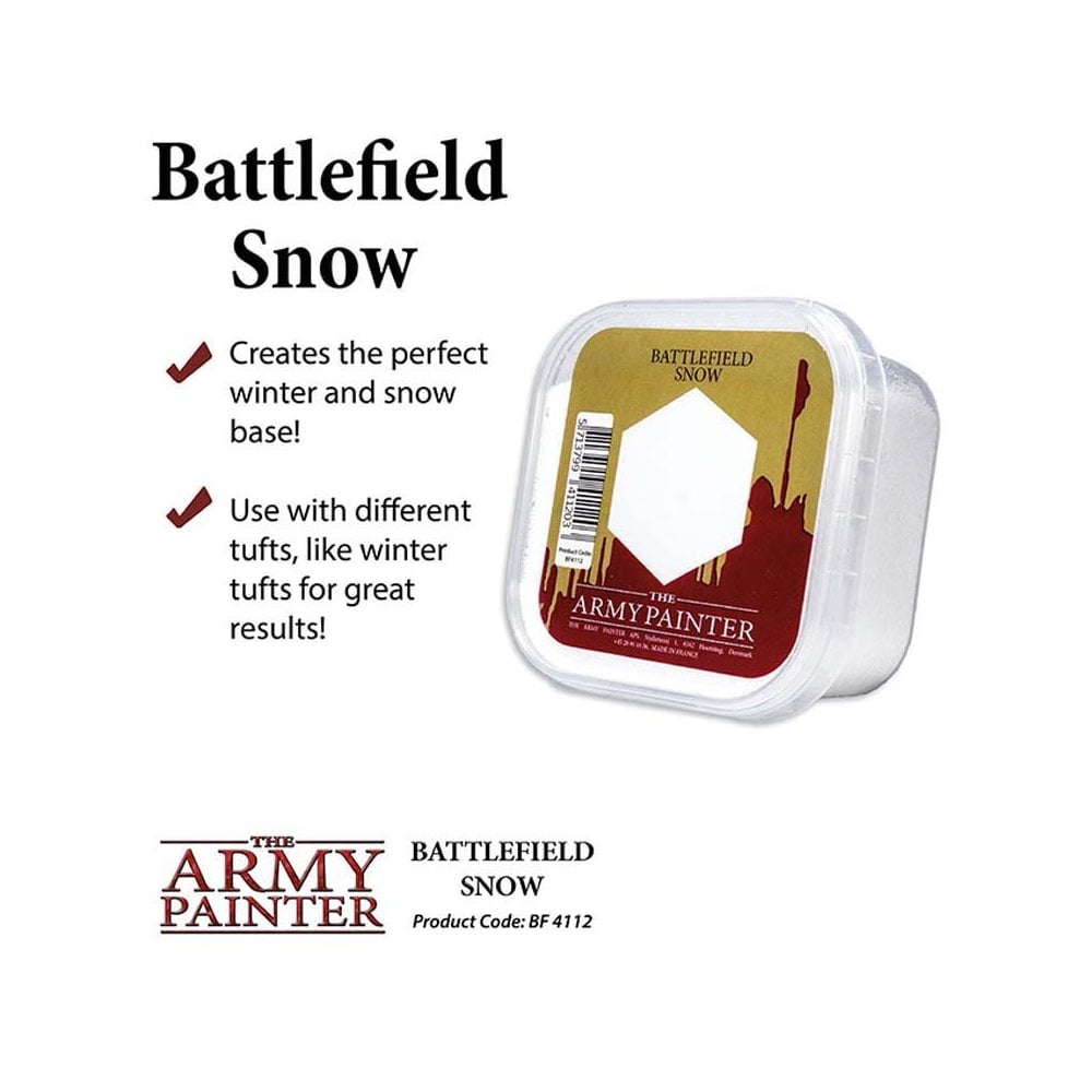 The Army Painter:  Battlefield Snow