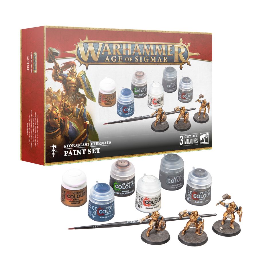 Games Workshop Stormcast Eternals Paints Set