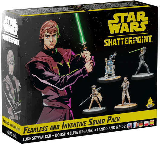 Star Wars: Shatterpoint : Fearless And Inventive (Jedi Luke Skywalker Squad Pack)