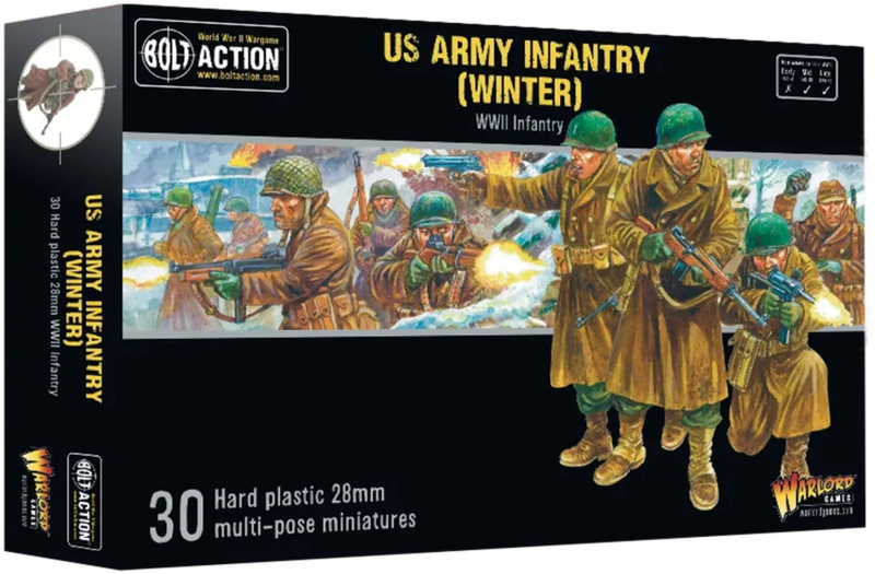 Bolt Action:  US Army Infantry Platoon (Winter)