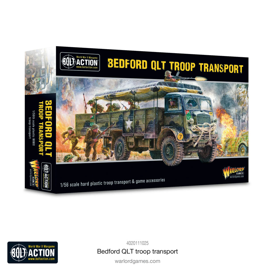 Bolt Action  Bedford Qlt Troop Transport