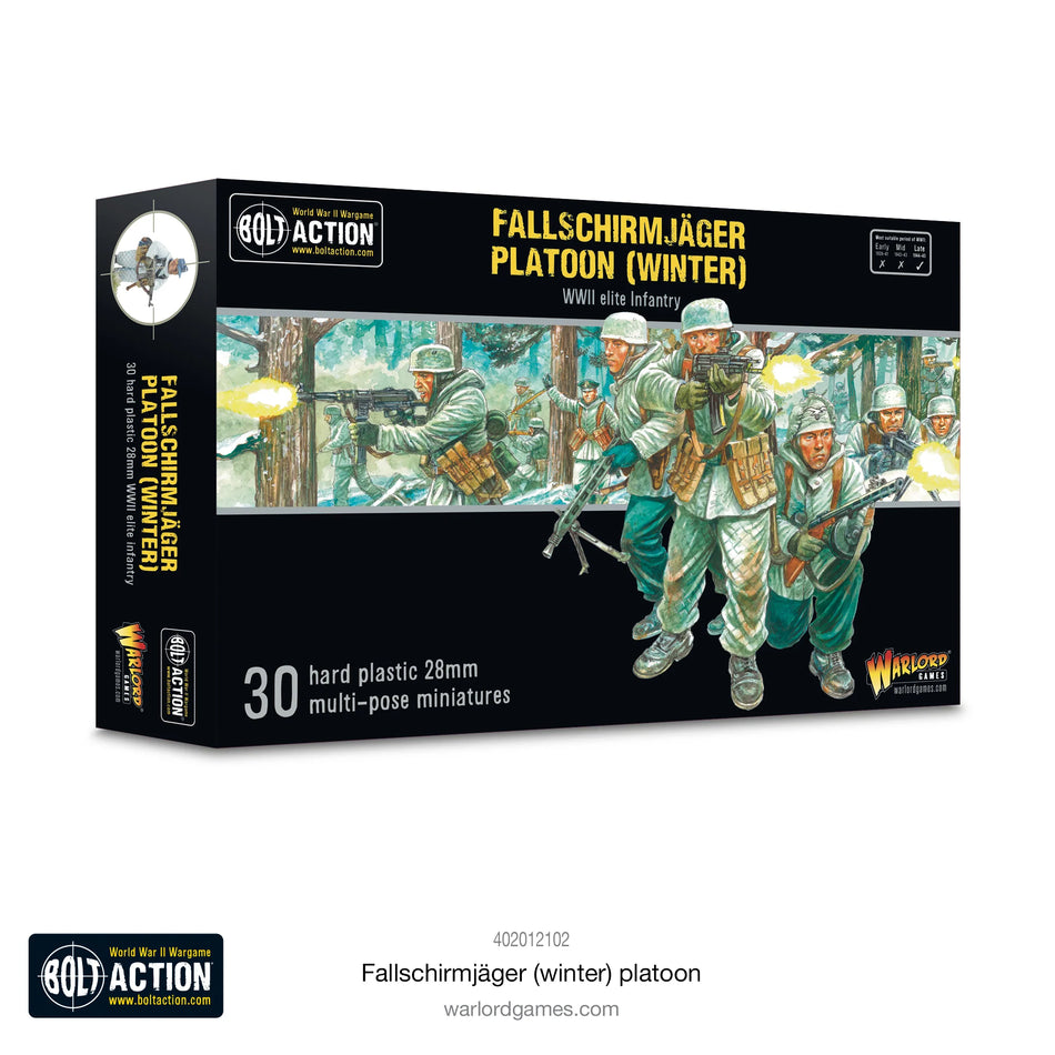 Bolt Action  Fallschirmjäger (Winter) Platoon