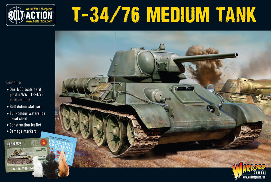 Bolt Action A T-34/76 Medium Tank