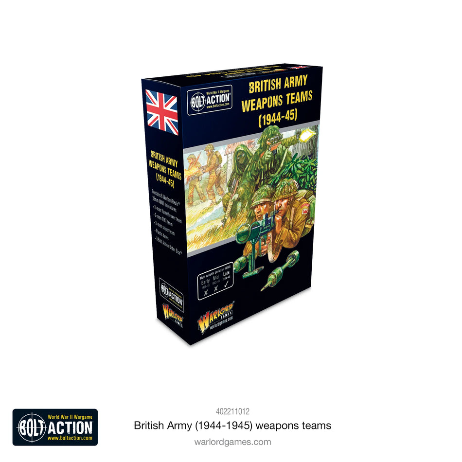 Bolton Action  British Army (1944-45) Weapons Teams