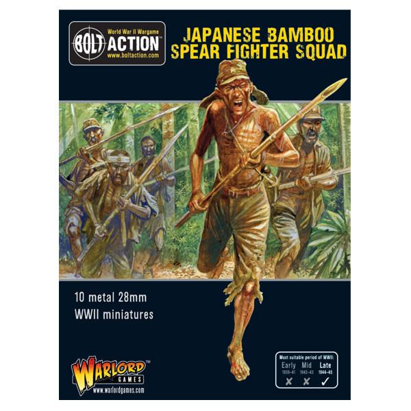 Bolt Action  Japanese Bamboo Spear Fighter Squad