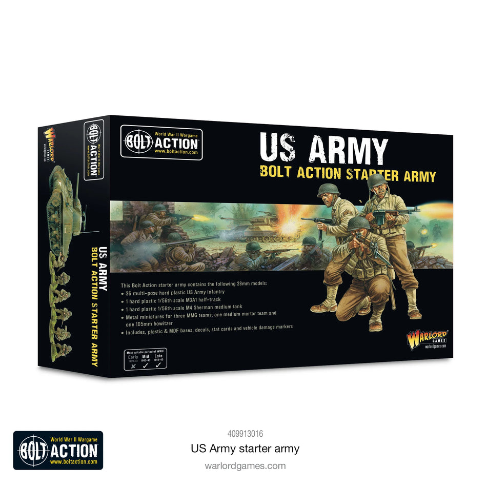 Bolt Action  Us Army Starter Army