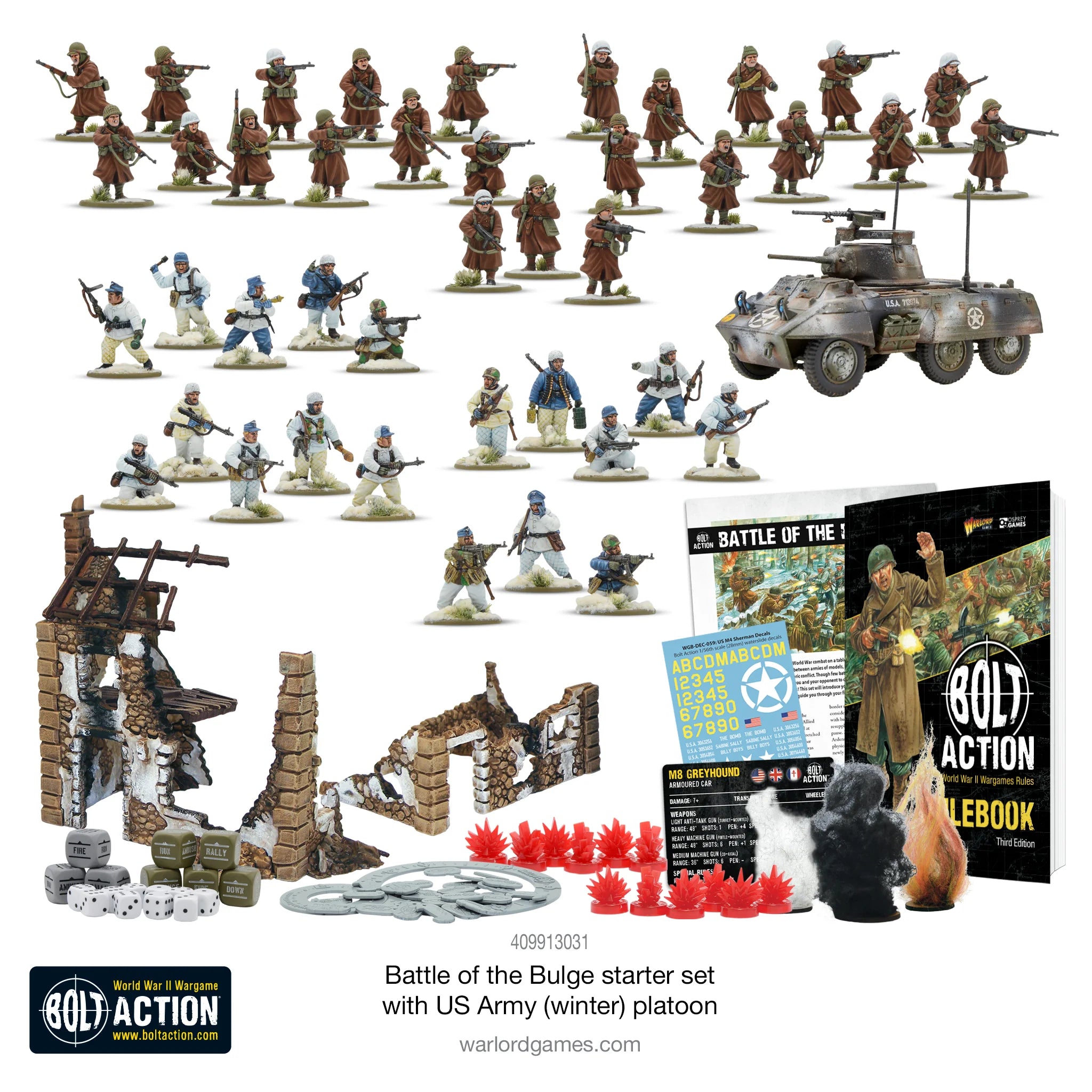 Acheter Bolt Action - German Heer Winter Starter Army - Jeux de Acheter Bolt Action - German Heer Winter Starter Army - Jeux de
