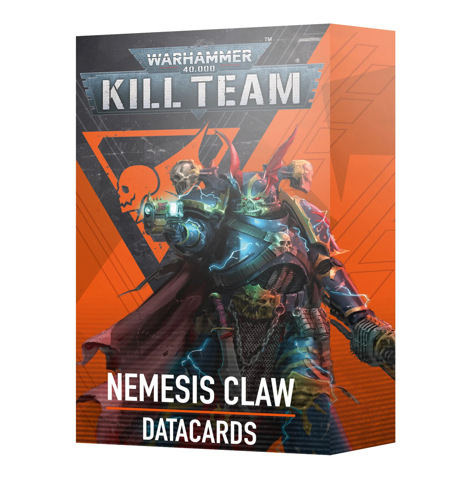 Games workshop Kill Team: Nemesis Claw – Datacards