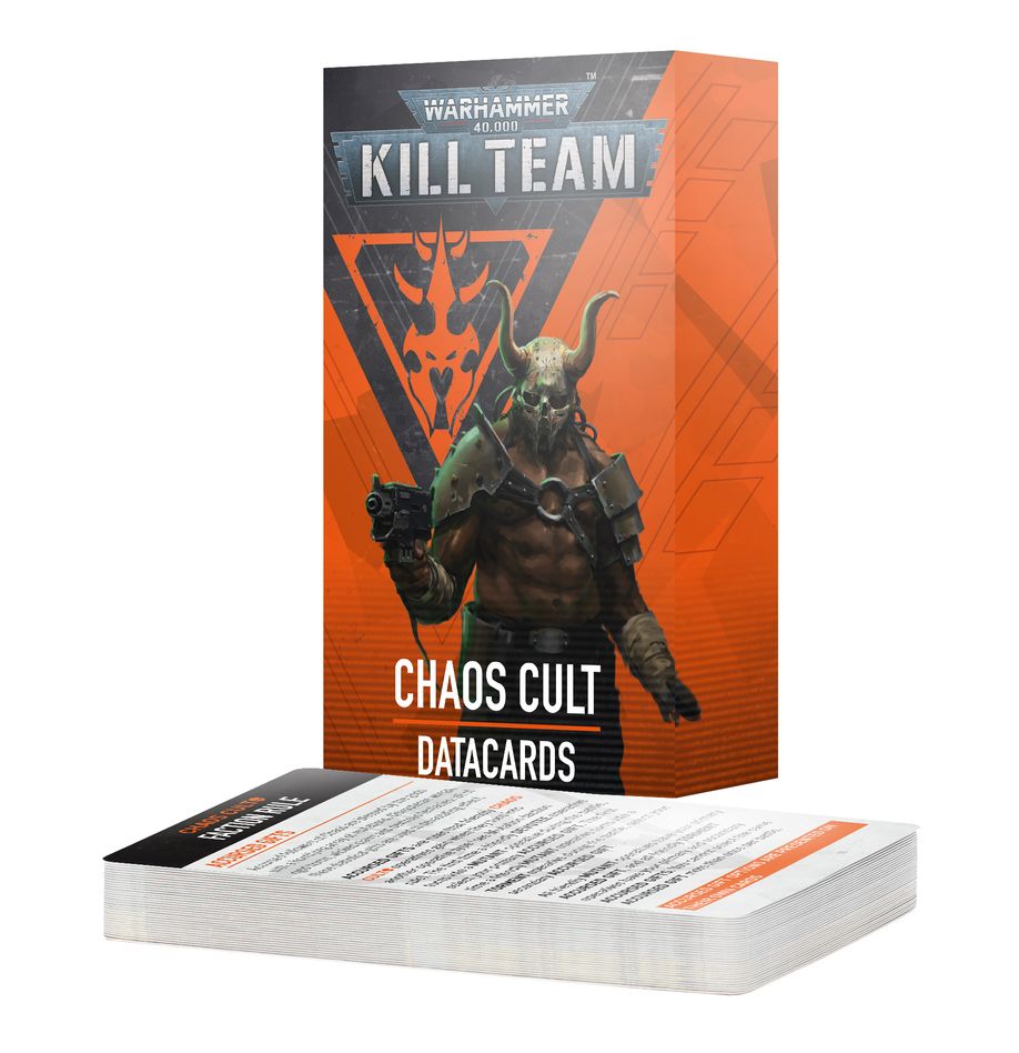 Games Workshop Kill Team: Chaos Cult – Datacards