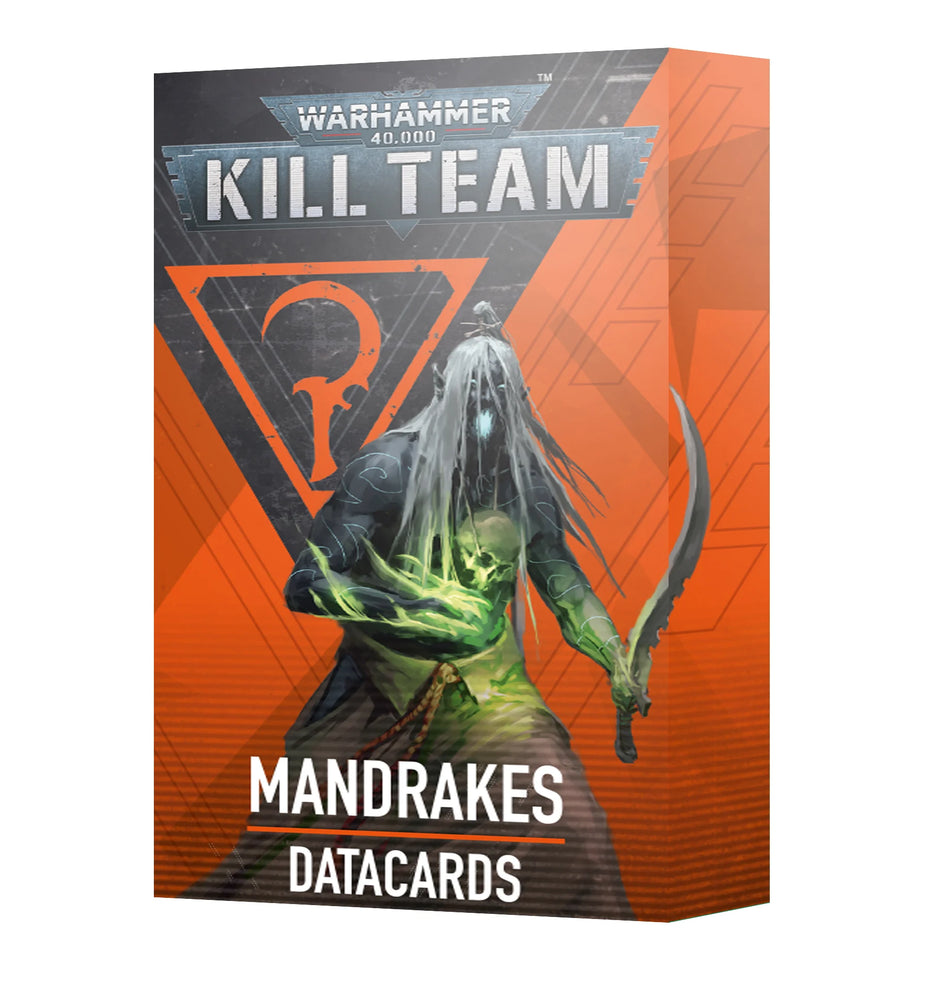 Games Workshop Kill Team: Mandrakes – Datacards