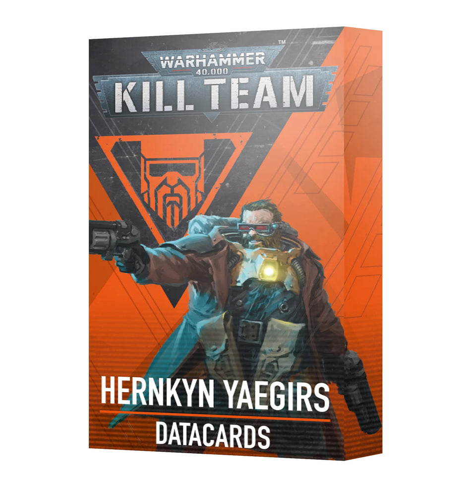 Games Workshop Kill Team: Hernkyn Yaegirs – Datacards