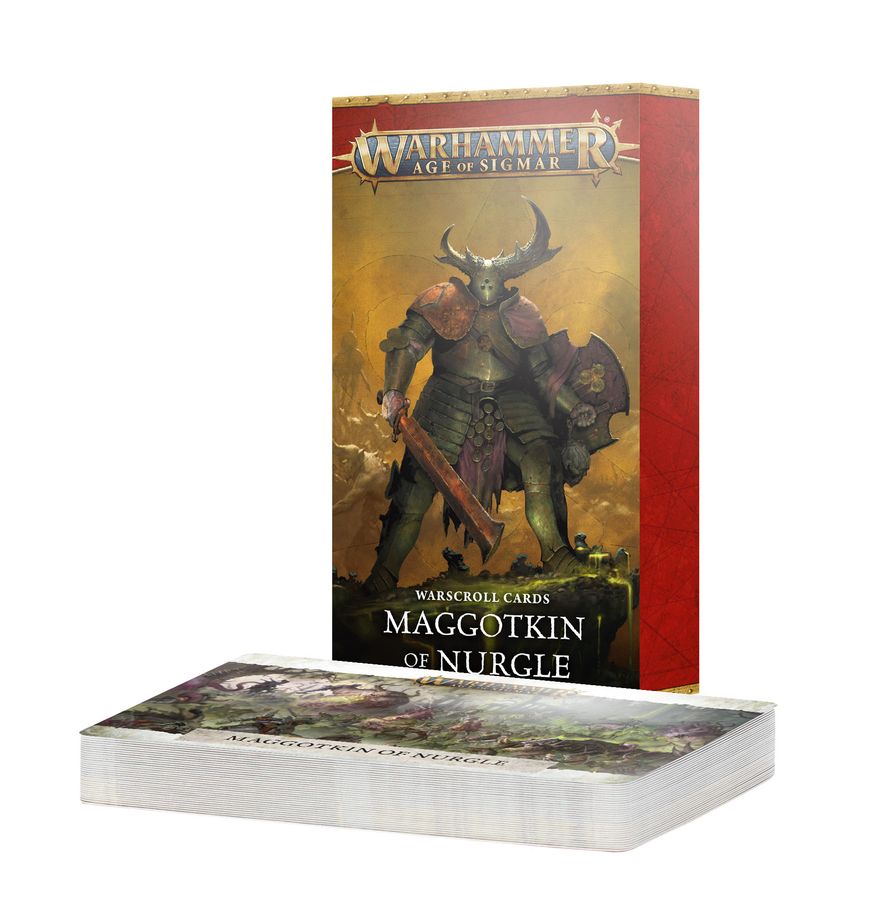 Games Workshop Warscroll Cards: Maggotkin of Nurgle