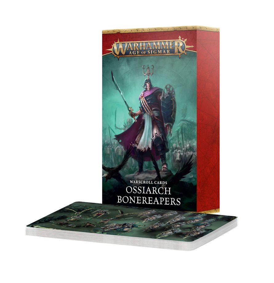 Games Workshop Warscroll Cards: Ossiarch Bonereapers