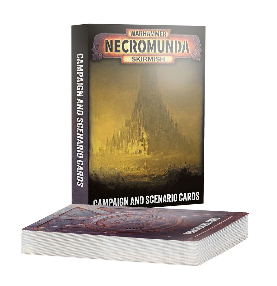 Games Workshop Necromunda Skirmish Campaign and Scenario Cards