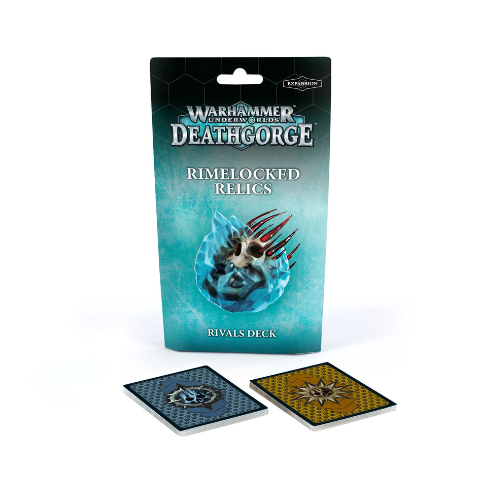 Games Workshop Warhammer Underworlds: Deathgorge – Rimelocked Relics Rivals Deck