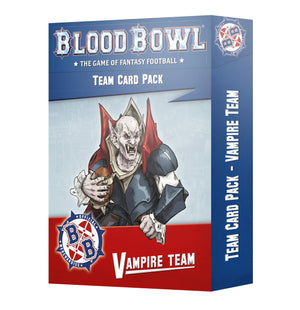 Games Workshop  Blood Bowl Vampire Team Card Pack