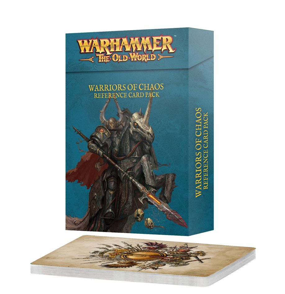 Games Workshop Warriors Of Chaos Reference Card Pack