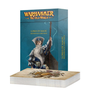 Games Workshop Lores of Magic Reference Card Pack ( 1 per person)