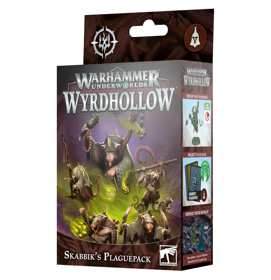 Games Workshop Warhammer Underworlds: Wyrdhollow – Skabbik'S Plaguepack