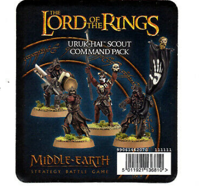 Games Workshop Uruk-Hai™ Scout Command Pack