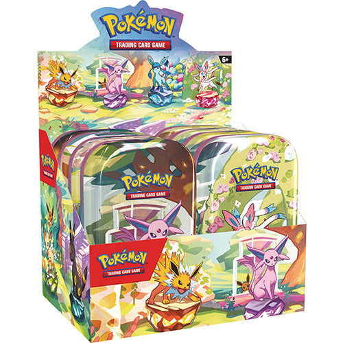 Pokémon TCG: Scarlet & Violet 8.5 - Prismatic Evolutions Mini Tin Assorted (deposit )(8 max)