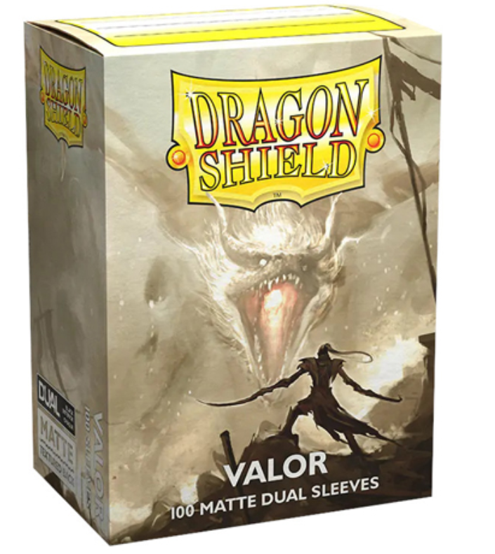 Dragon Shield - Valor Cream - Dual Matte Standard Size Sleeves 100Pk