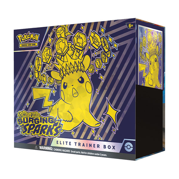 The Pokémon TCG: Scarlet & Violet—Surging Sparks Elite Trainer Box