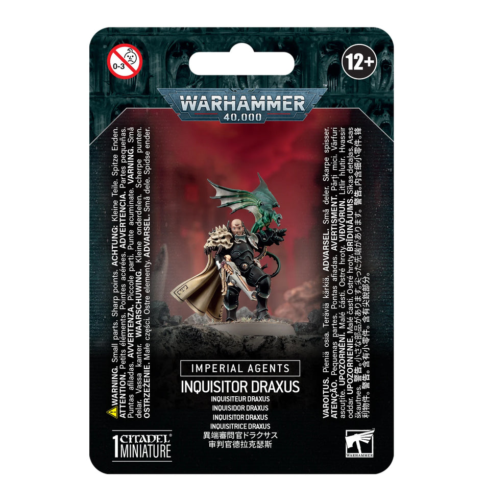 Games Workshop Imperial Agents: Inquisitor Draxus