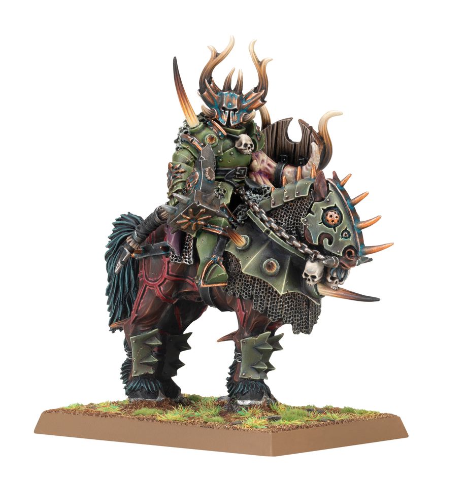 Games Workshop Chaos Lord On Daemonic Mount