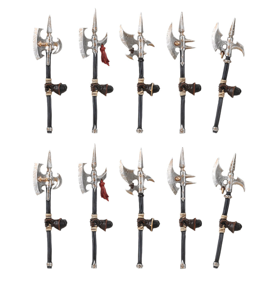 Games Workshop Chaos Warriors Halberds Upgrade Set