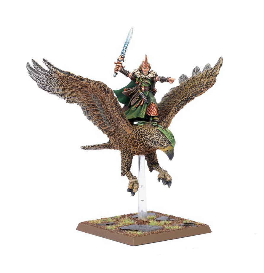 Games Workshop Wood Elf Noble on Great Eagle