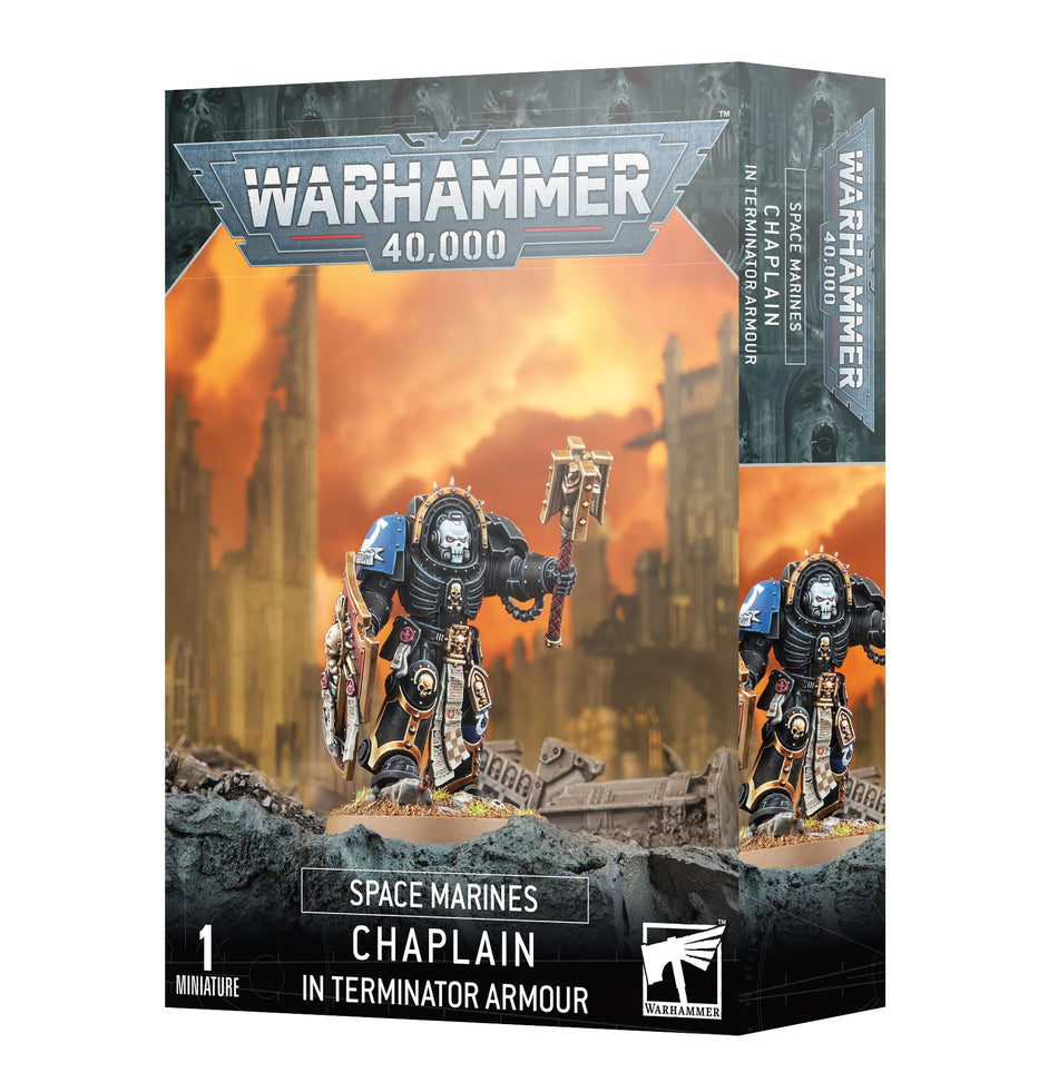 Games Workshop Space Marines Chaplain In Terminator Armour