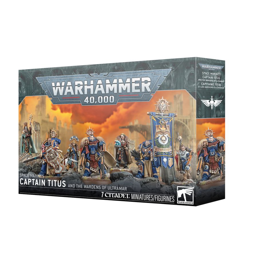 Games Workshop Captain Titus and The Wardens of Ultramar