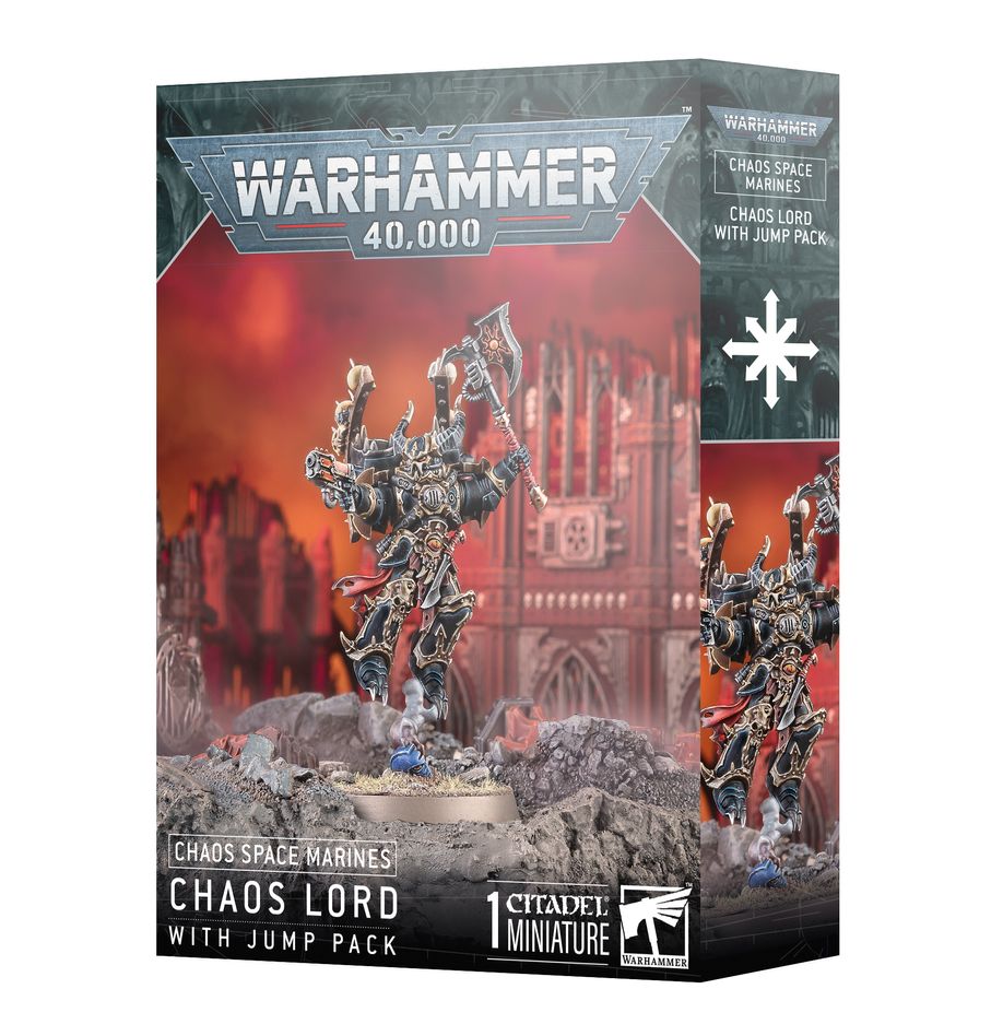 Games Workshop Chaos Lord with Jump Pack