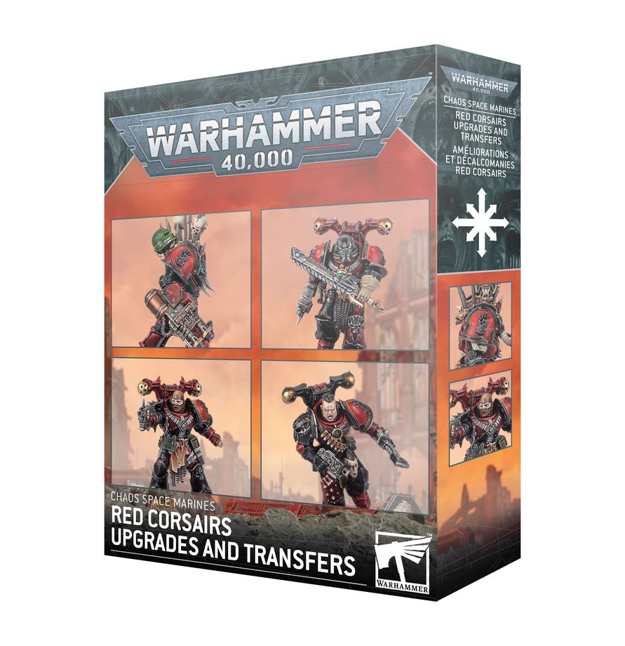 Games Workshop Red Corsairs Upgrades and Transfers