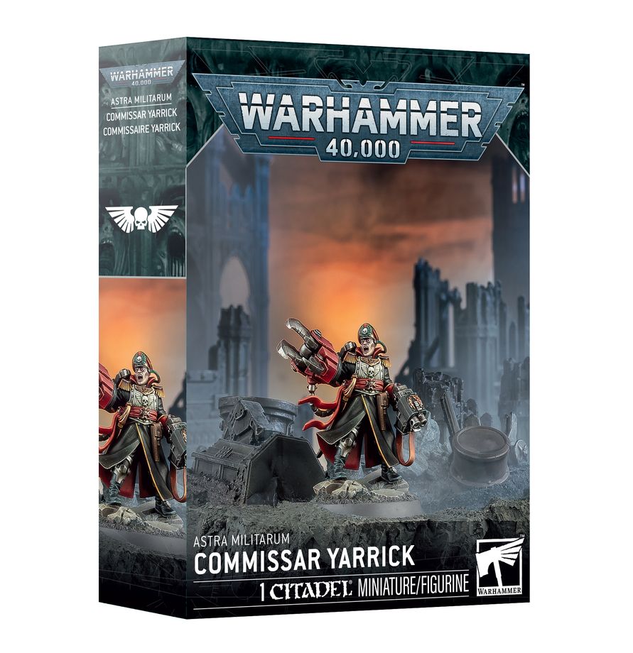 Games workshop Commissar Yarrick