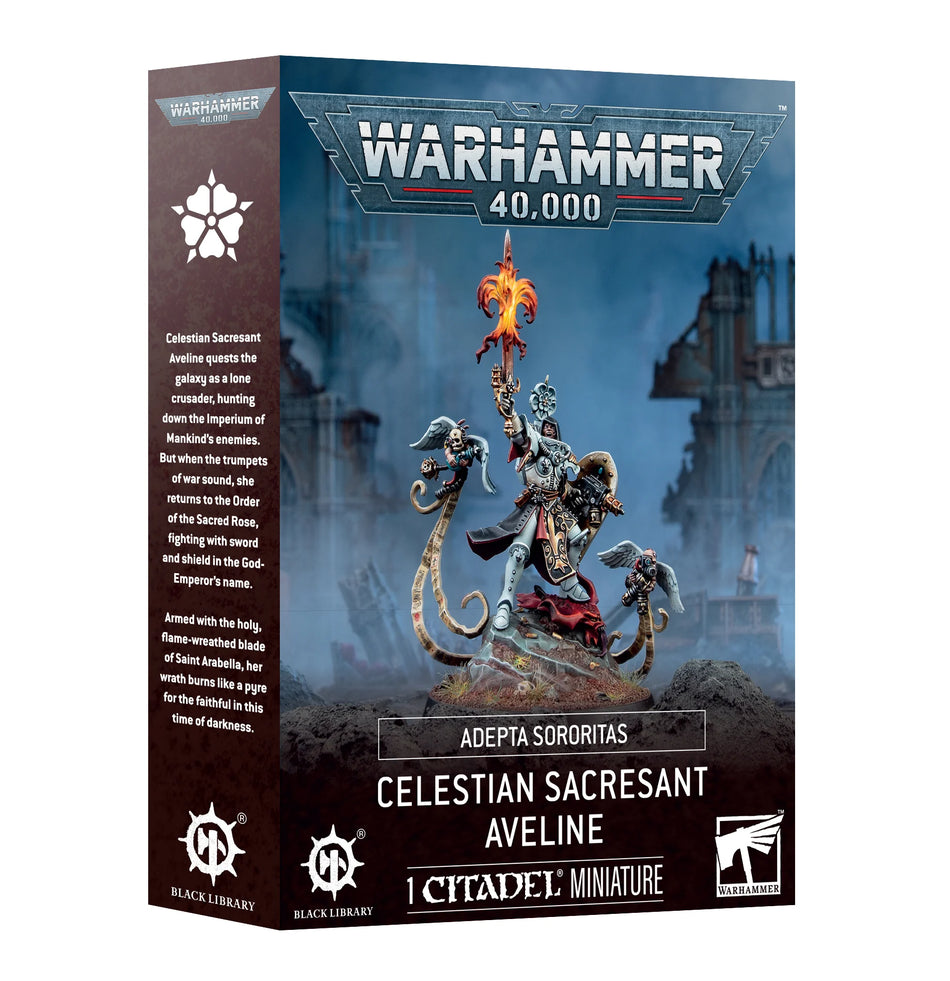 Games Workshop -Adepta Seroritas: Celestian Sacresant Aveline (Available While Stocks Last)