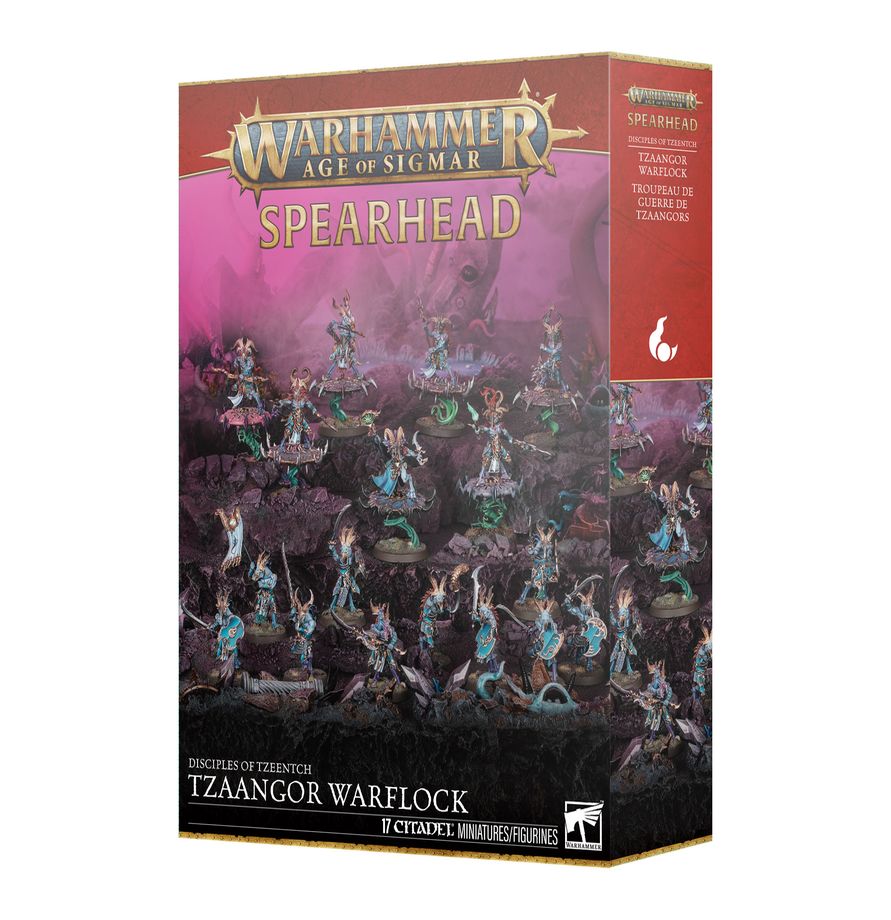 Games Workshop Spearhead: Disciples of Tzeentch – Tzaangor Warflock