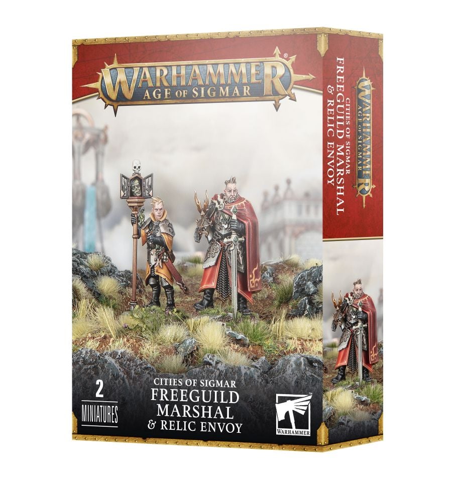 Games Workshop  Freeguild Marshal And Relic Envoy