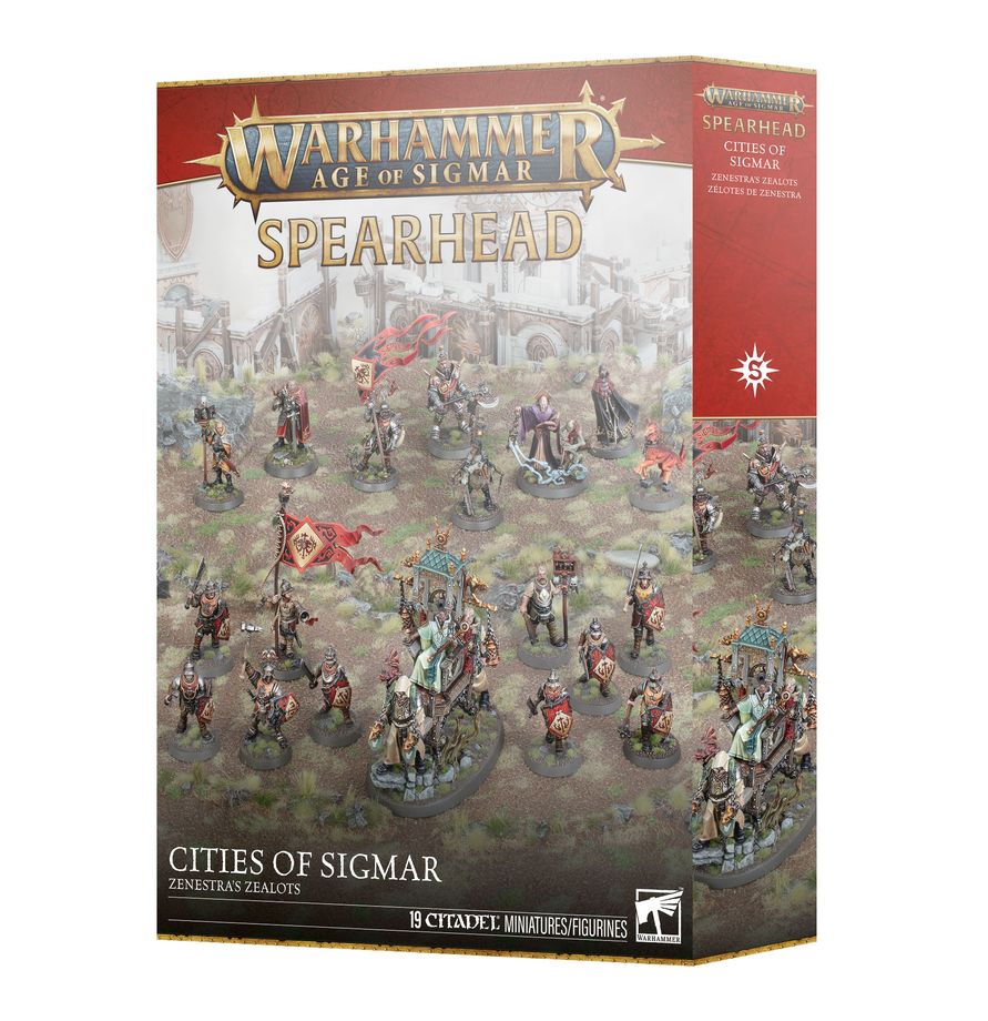 Games Workshop Spearhead: Cities of Sigmar – Zenestra's Zealots
