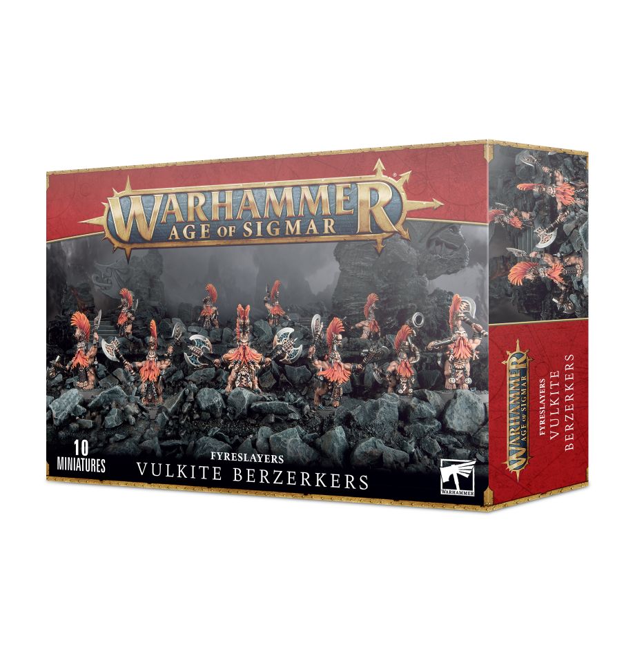 Games Workshop Fyreslayers Vulkite Berzerkers