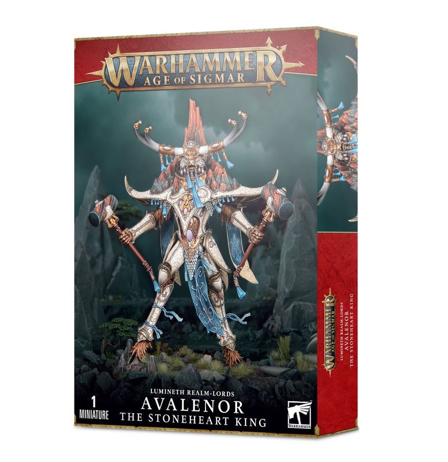 Games Workshop Avalenor, The Stoneheart King / Alarith Spirit Of The Mountain