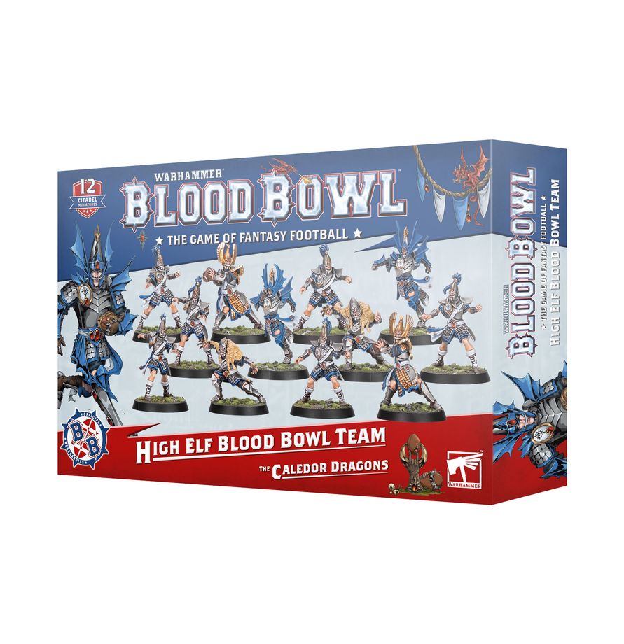 Games Workshop High Elf Blood Bowl Team: The Caledor Dragons