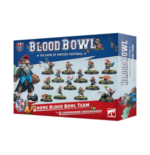 Games Workshop Gnome Blood Bowl Team: The Glimdwarrow Groundhogs